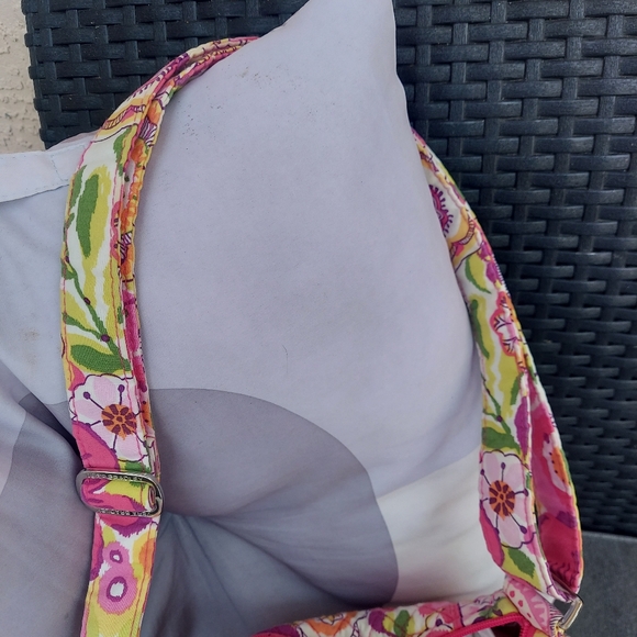 VERA🌸BRADLEY "Clementine" On The Go Bag, Pouch & Wallet Set - Picture 5 of 12